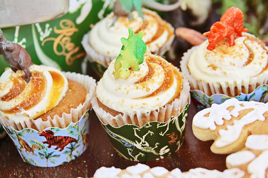 Dinosaur Cupcake Wrappers