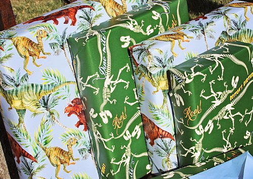Dinosaur (Green) Gift Wrap