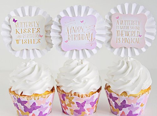 Butterfly Wings Cupcake Kit