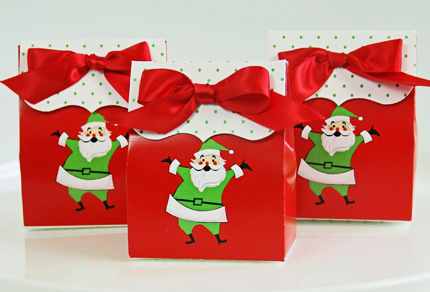 St. Nick Cinema Collection Favor Boxes