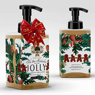 Tis the Season to be Jolly Foaming Organic Soap