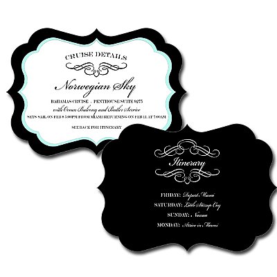 Audrey Dahling! Invitation Insert