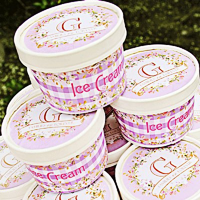 Spring Blooms Personalized Treat Cartons