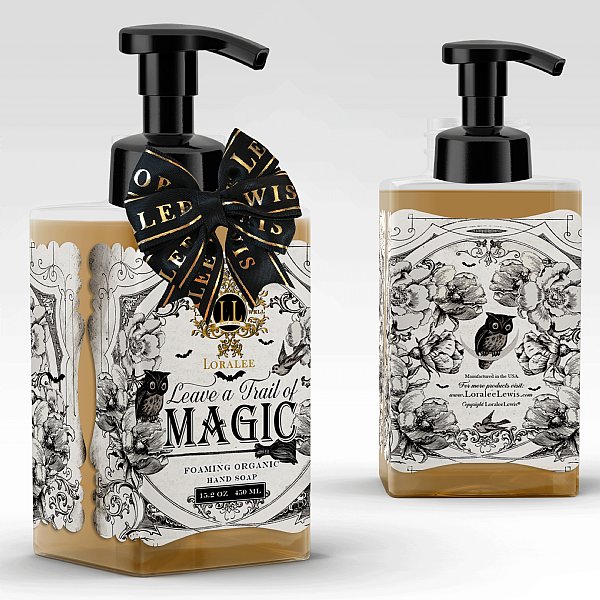 Leave a Trail of Magic Halloween Foaming Organic Soap