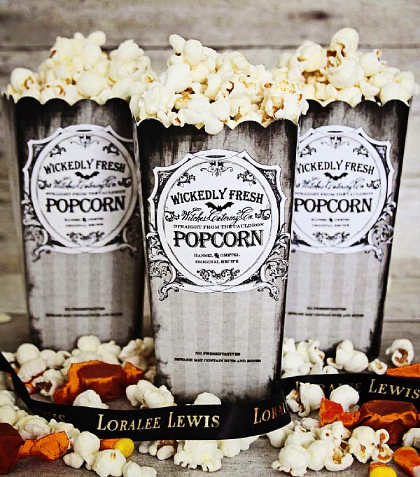 Something Wicked Popcorn Boxes