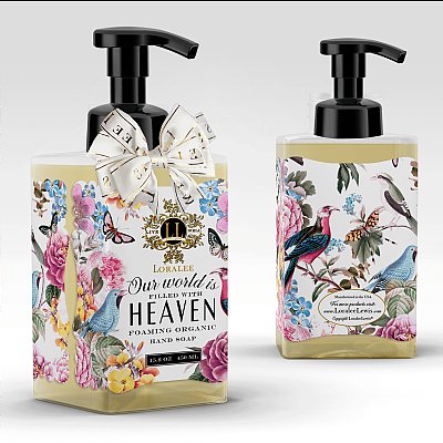 Our World is Filled With Heaven Foaming Organic Soap
