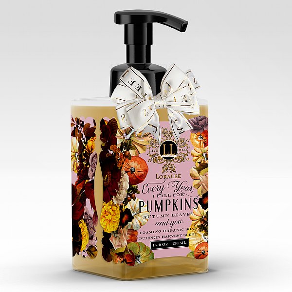 Every Year, I Fall For Pumpkins...and You Foaming Organic Soap