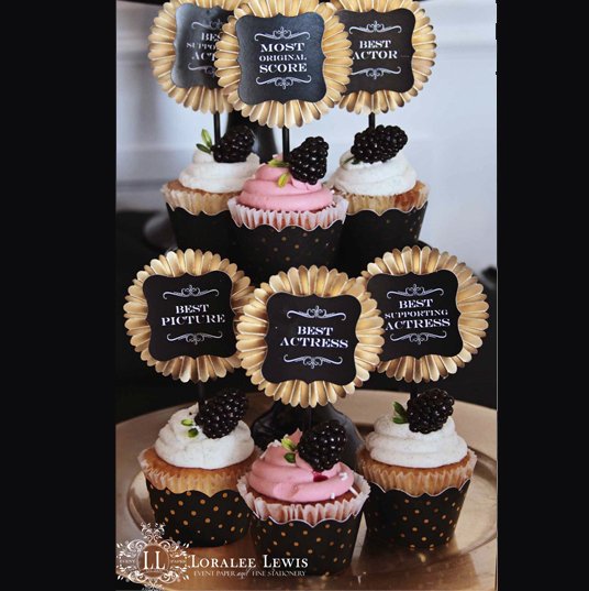 Old Hollywood Cupcake Kit 