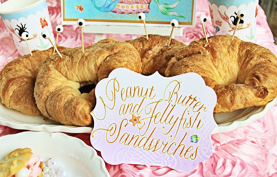 Mermaid Buffet & Party Signs
