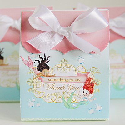 Mermaid Favor Box Set