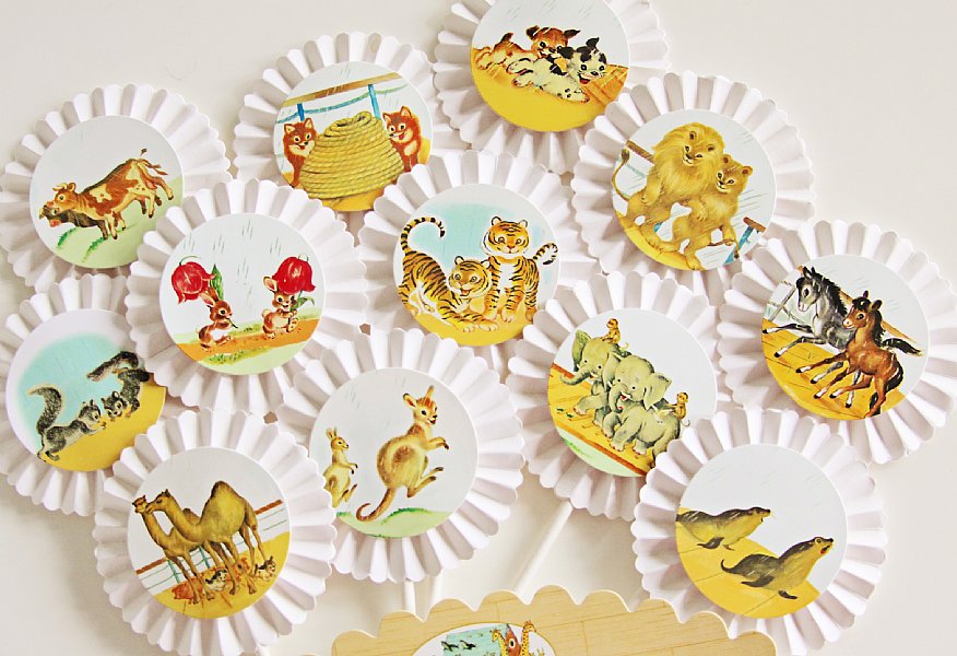 Noah's Ark Cupcake Kit 