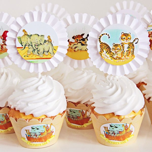 Noah's Ark Cupcake Kit