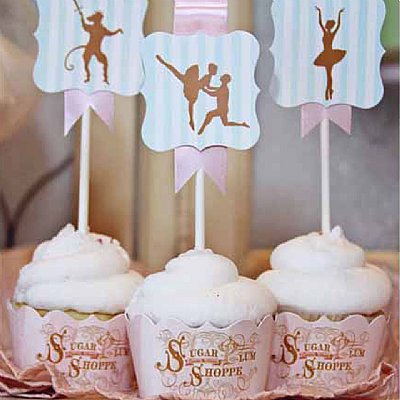 Sugar Plum Fairy Cupcake Kit