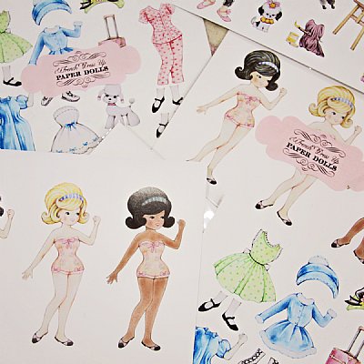 Paris Paper Dolls Collection