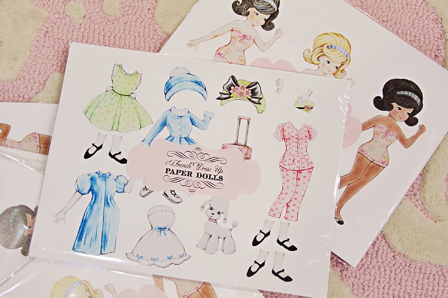 Paris Paper Dolls Collection