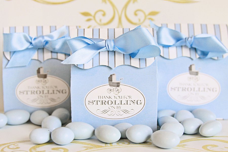 Christening Favor Box Set (Available in Pink and Blue)