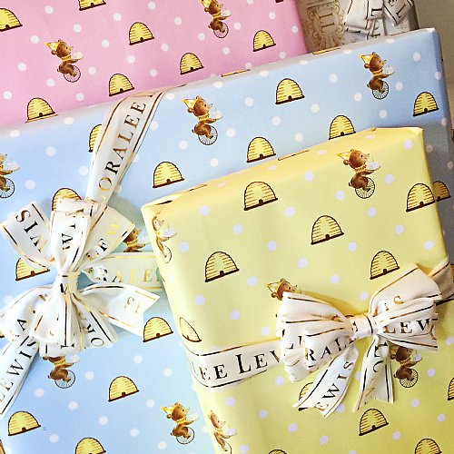 Birthday Bear Gift Wrap