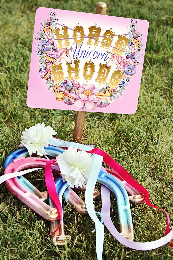 Unicorn Shoes 8x10" Event Sign