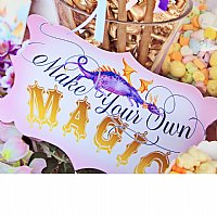 Custom Unicorn Sparkle Squad 10" Die Cut Sign