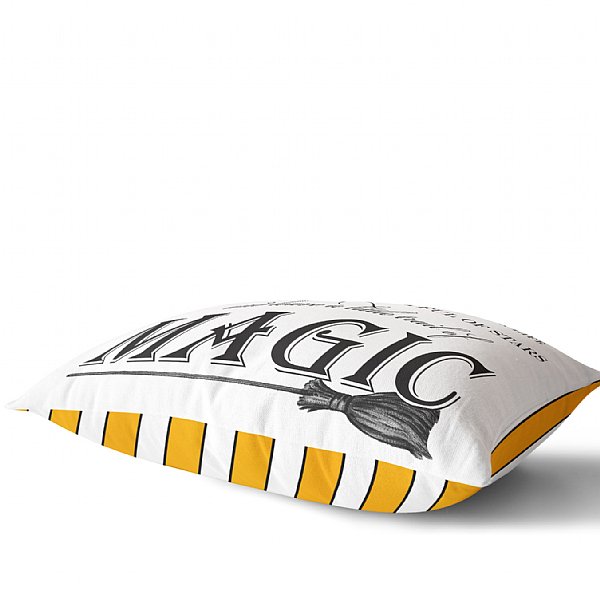 Leave a Trail of Magic Halloween Pillow