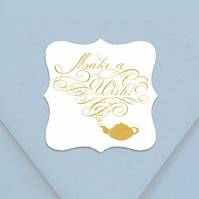 Make A Wish 2" Luxe Stickers