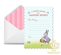 Easter Maypole Easter Bunny Letter