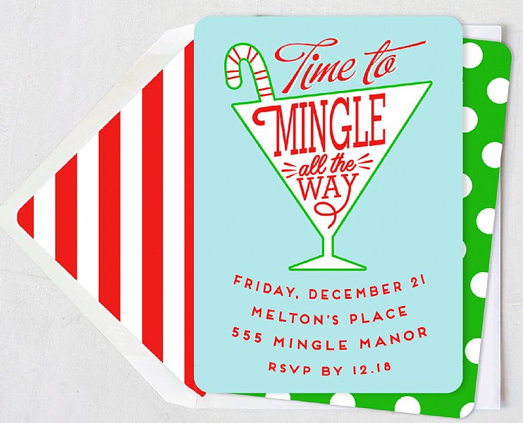 Mingle All the Way Collection Invitation