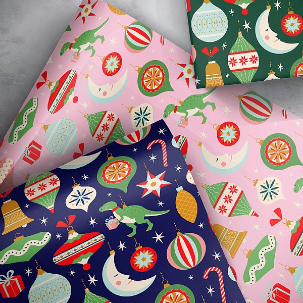 Misfit Toys Christmas Gift Wrap
