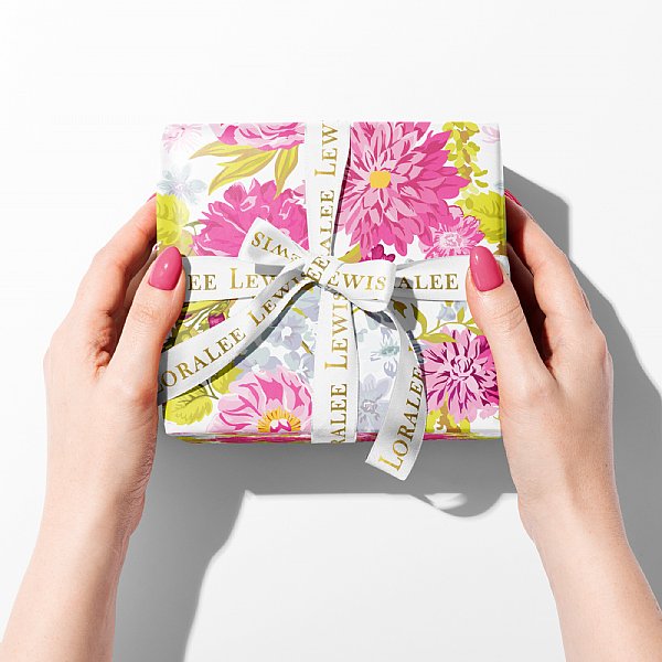 Mums and More Floral Gift Wrap 