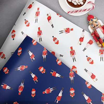 Nutcracker Boys Collection Gift Wrap 