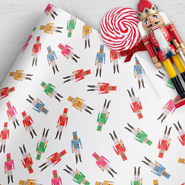 Nutcracker Celebration Collection Gift Wrap 