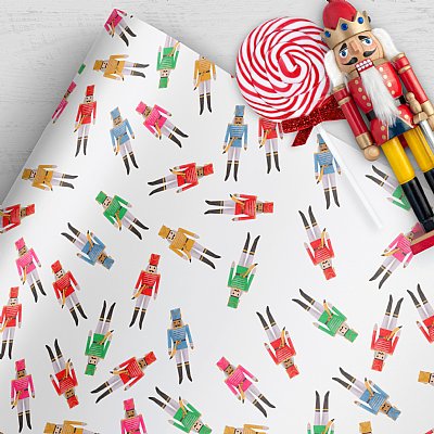 Nutcracker Celebration Collection Gift Wrap 