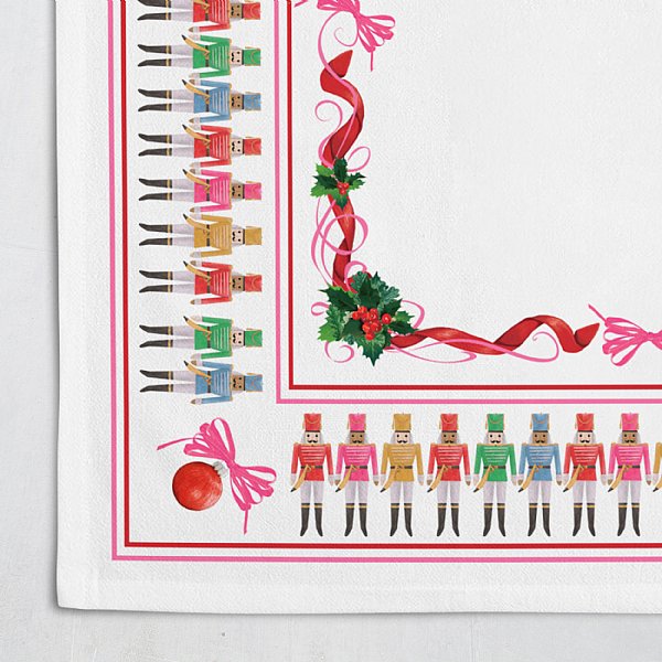 Nutcracker Christmas Tablecloth