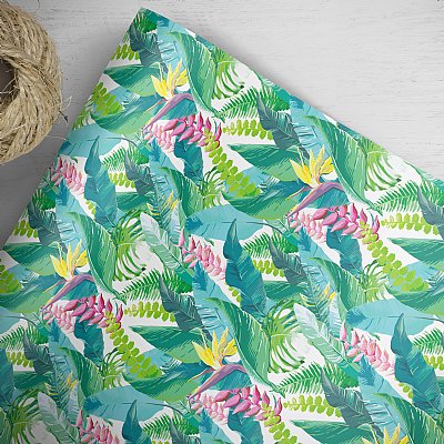 Paradise Leaf Gift Wrap