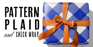 Pattern, Plaid, and Check Gift Wrap