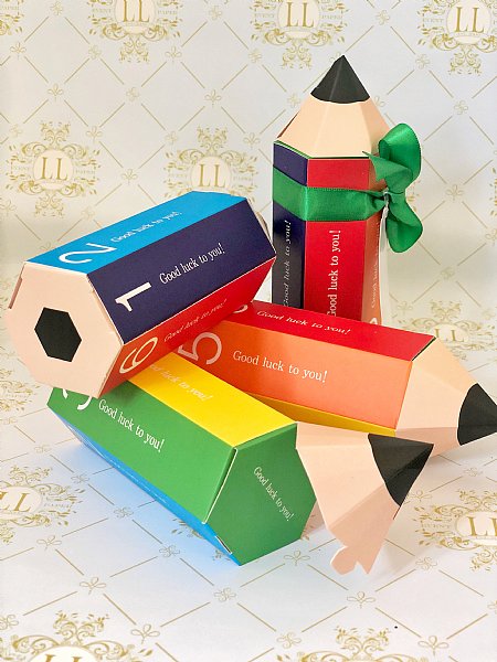 Pencil Favor Box Set