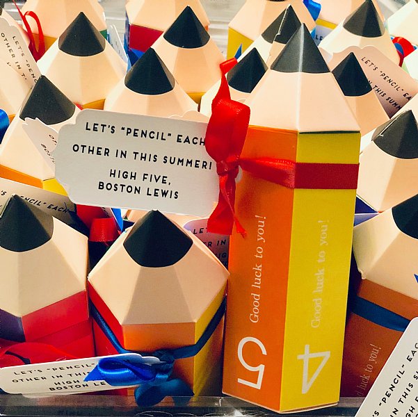 Pencil Favor Box Set