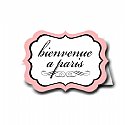 Parisian Poodle Buffet & Party Signs