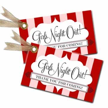 Naughty or Nice Favor Tags