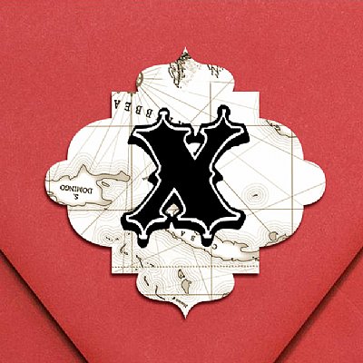 Buccaneer Pirate "X Marks the Spot" Luxe Stickers