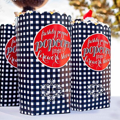 Fourth of July Popcorn Boxes