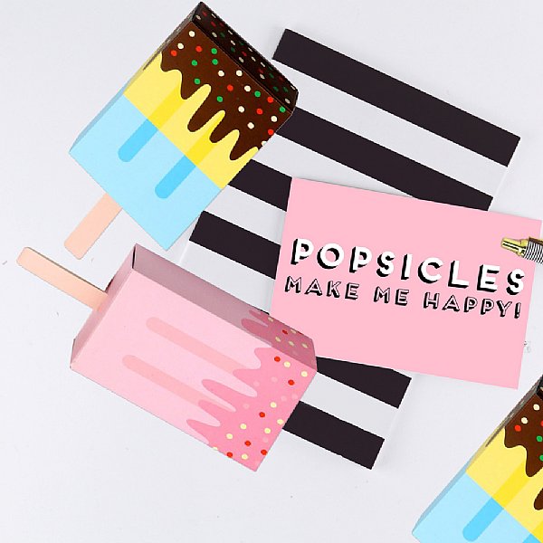 Popsicle Favor Box Set