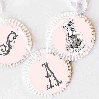 Prima Ballerina Rosette Banner