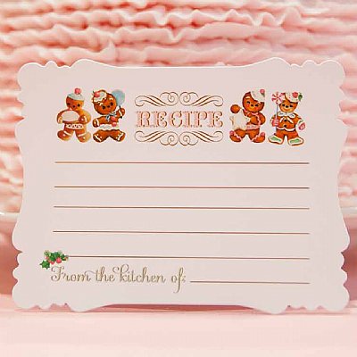 Sweet Holiday Recipe Cards