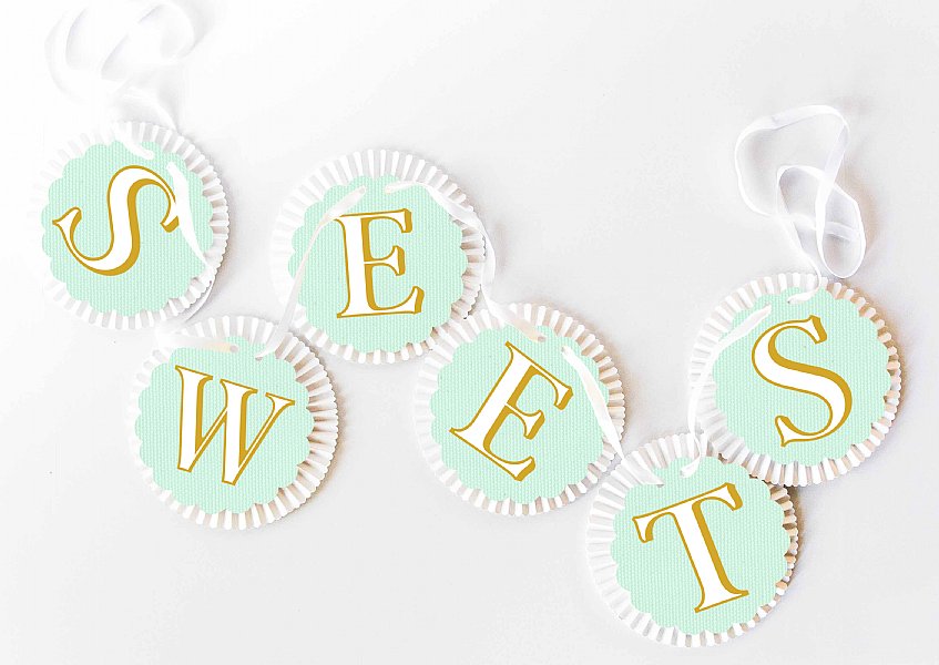  Bunny Quartet Personalized Rosette Banner