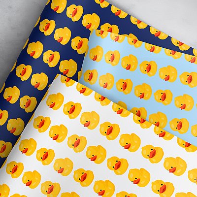 Rubber Duckie Collection Gift Wrap