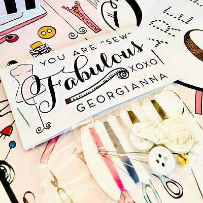 Fold Over Favor Tags