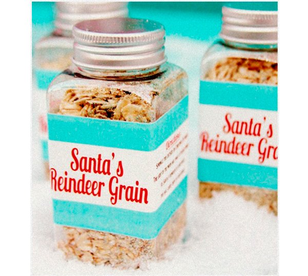 Reindeer Games "Reindeer Grain" Labels