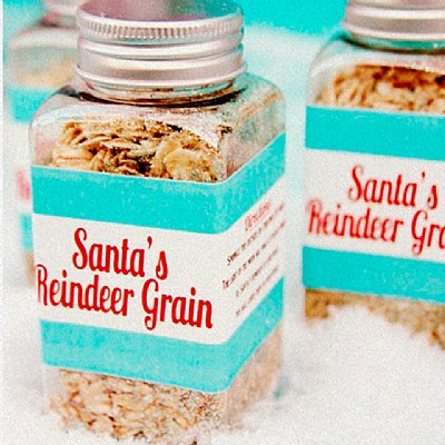 Reindeer Games "Reindeer Grain" Labels