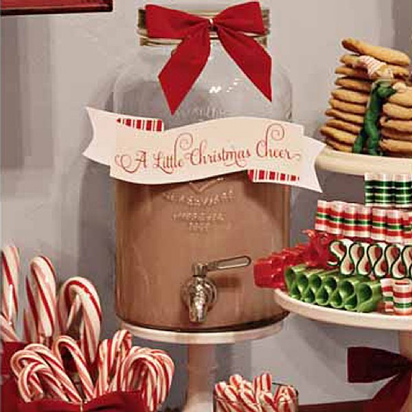 Santa's Workshop 9"  Scroll Cake Banner